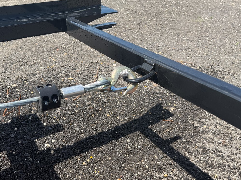 14' Stryker Bumper Pull Roll Off Base Trailer - (2) 7K Axles 3880 - Stryker Dealership Group
