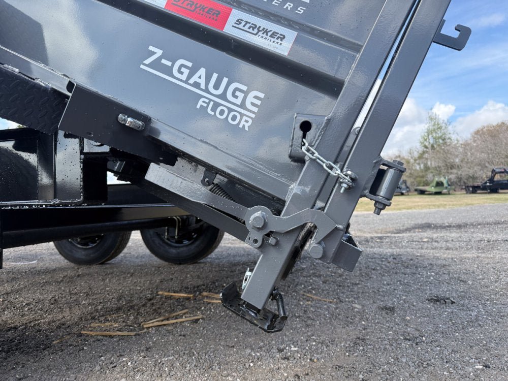 14' Stryker SDT Bumper Pull Dump Trailer 24" Side Walls - (2) 7k Axles 004265 - Stryker Dealership Group
