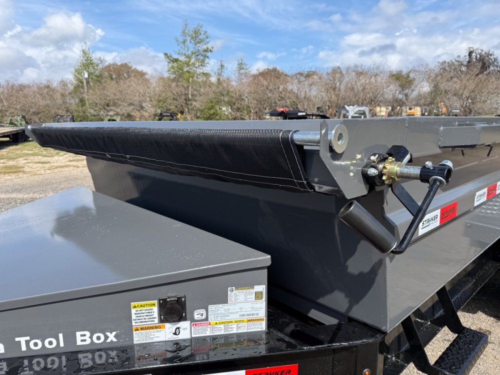14' Stryker SDT Bumper Pull Dump Trailer 24" Side Walls - (2) 7k Axles 004268 - Stryker Dealership Group