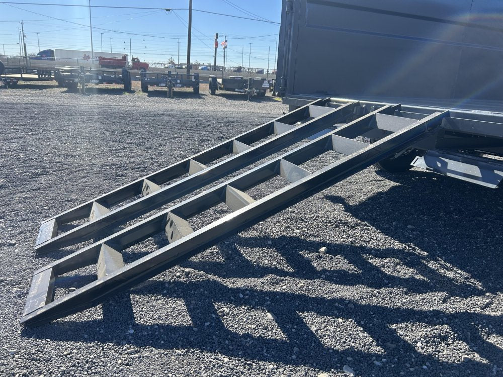 14' Stryker SDT Bumper Pull Dump Trailer 48" Side Walls - (2) 7k Axles 3928 - Stryker Dealership Group