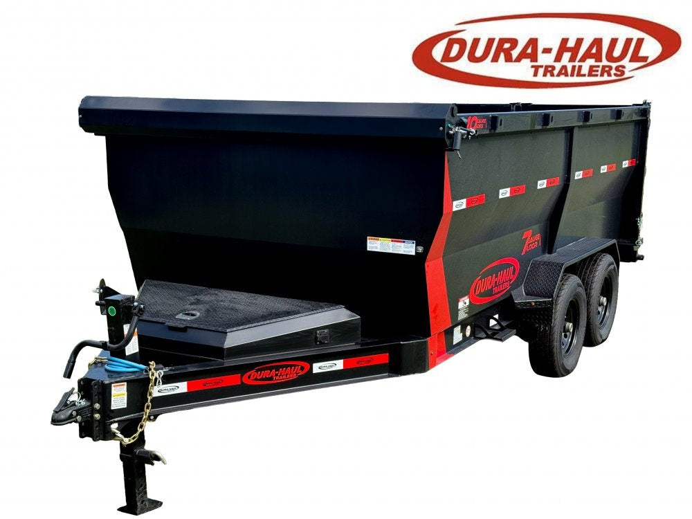 14' DRL Dump Trailer 48" Sides (2) 7K Axles Scissor Lift - DT3 Professional/Dump Trailers - Stryker Dealership Group