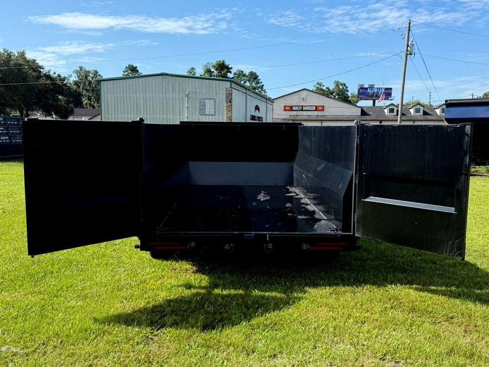 14' DRL Dump Trailer 48" Sides (2) 7K Axles Scissor Lift - DT3 Professional/Dump Trailers - Stryker Dealership Group