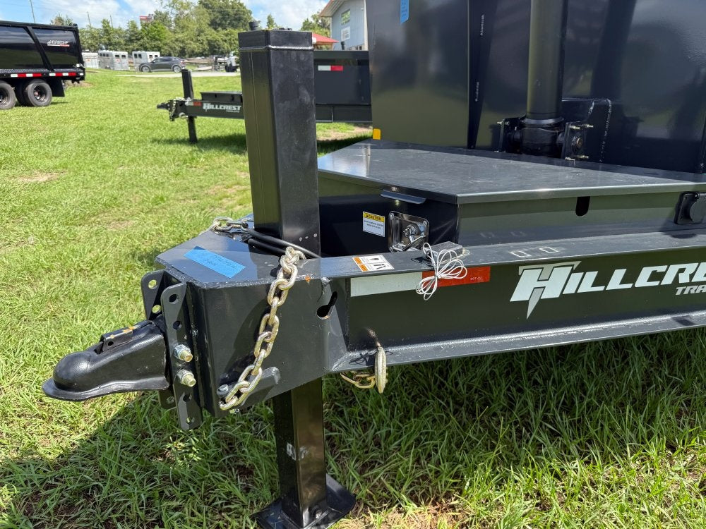 14' Dump Trailer BP 40" Side Walls - Telescopic lift - 7k Axles - Hydraulic Jack - DT3 Professional/Dump Trailers - Stryker Dealership Group