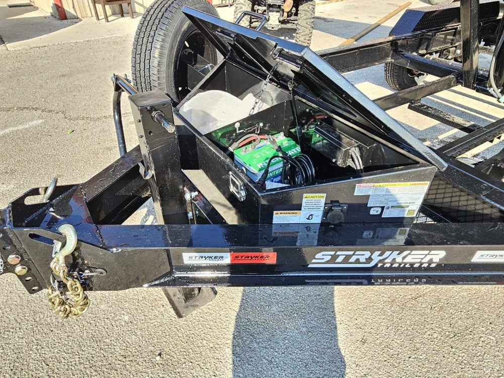 14' EDT Dump Trailer 20" Side Walls - 10 ga Floor - 521 Scissor Lift - 3 Way Gate - Dump Trailers - Stryker Dealership Group