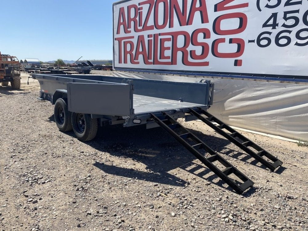 14' GDX Dump Trailer - Bumper Pull Dump/Dump Trailers - Stryker Dealership Group