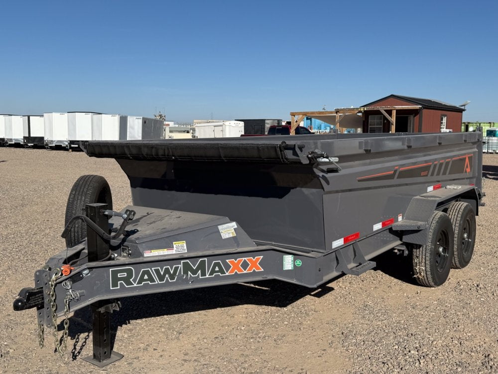 14' GDX Knight Dump 32" Sides - 7K Axles - 516 Scissor - DT2 Contractor/Dump Trailers - Stryker Dealership Group