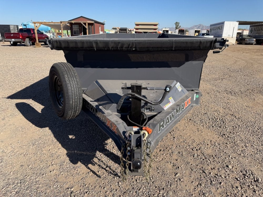 14' GDX Knight Dump 32" Sides - 7K Axles - 516 Scissor - Bumper Pull Dump/Dump Trailers - Stryker Dealership Group