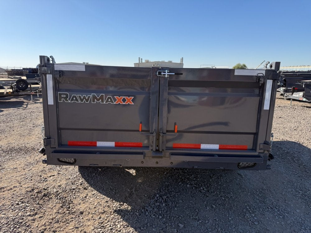 14' GDX Knight Dump 32" Sides - 7K Axles - 516 Scissor - Bumper Pull Dump/Dump Trailers - Stryker Dealership Group