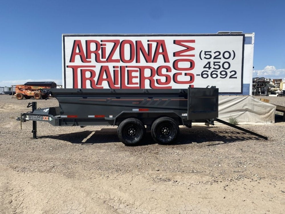 14' GDX Knight Dump Trailer - Bumper Pull Dump/Dump Trailers - Stryker Dealership Group