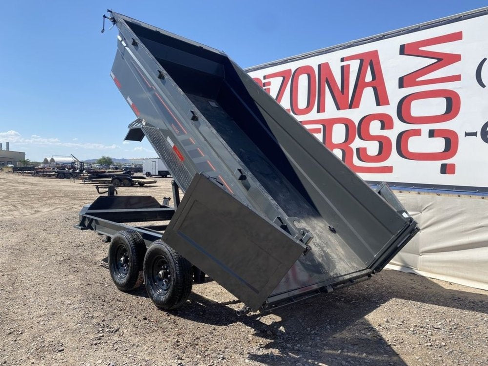 14' GDX Knight Dump Trailer - Bumper Pull Dump/Dump Trailers - Stryker Dealership Group
