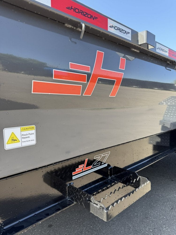 14' Horizon LZ7 Dump Trailer 24" Walls - 7k Axles - Telescopic Lift - 14K GWVR - Dump Trailers/Dump Trailers - Stryker Dealership Group