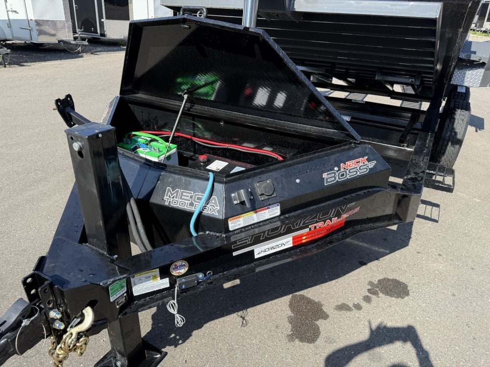 14' Horizon LZ7 Dump Trailer 24" Walls - 7k Axles - Telescopic Lift - 14K GWVR - Dump Trailers/Dump Trailers - Stryker Dealership Group