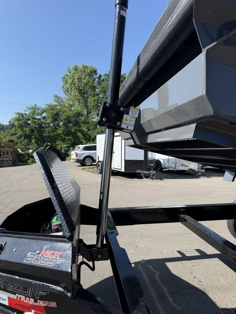 14' Horizon LZ7 Dump Trailer 24" Walls - 7k Axles - Telescopic Lift - 14K GWVR - DT2 Contractor/Dump Trailers - Stryker Dealership Group