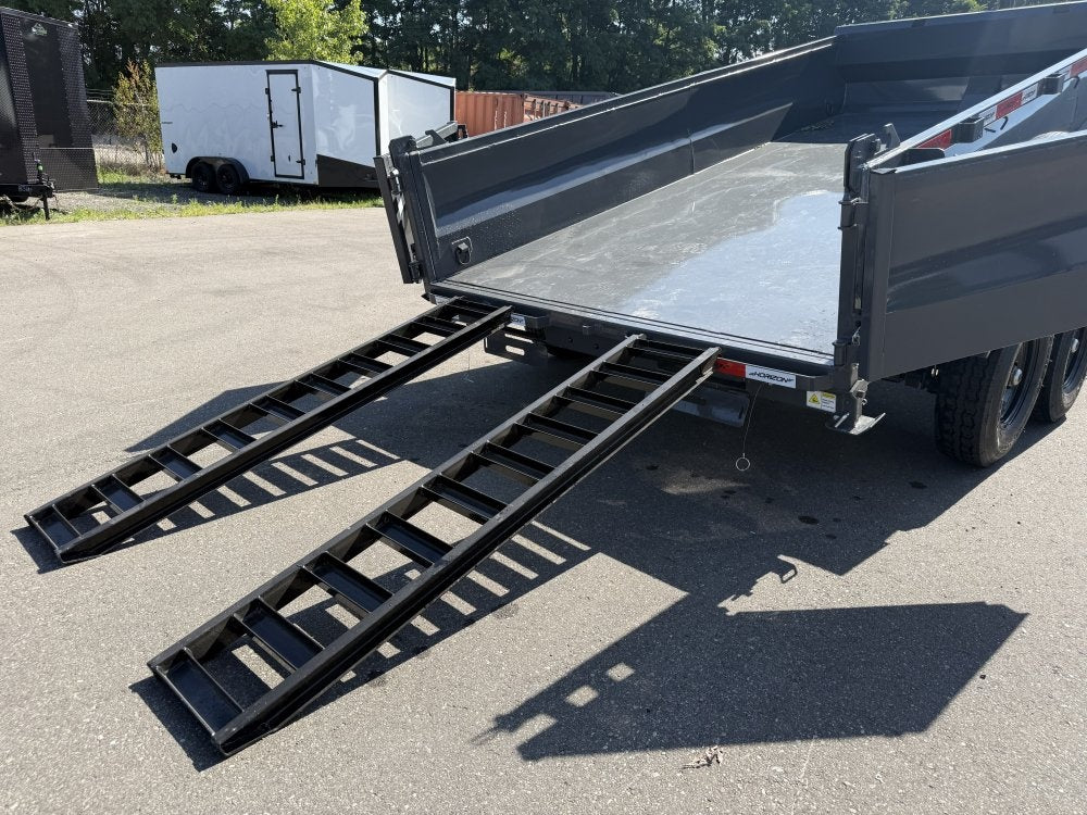 14' Horizon LZ7 Dump Trailer 24" Walls - 7k Axles - Telescopic Lift - 14K GWVR - Dump Trailers/Dump Trailers - Stryker Dealership Group