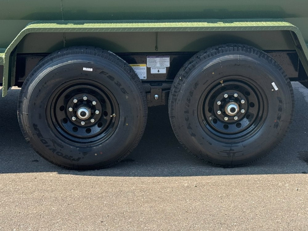 14' Horizon LZ7 Dump Trailer 24" Walls - 7k Axles - Telescopic Lift - 14K GWVR - Dump Trailers/Dump Trailers - Stryker Dealership Group