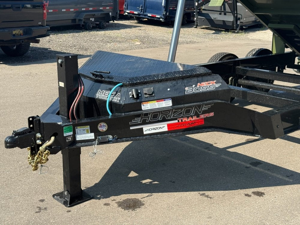 14' Horizon LZ7 Dump Trailer 24" Walls - 7k Axles - Telescopic Lift - 14K GWVR - Dump Trailers/Dump Trailers - Stryker Dealership Group