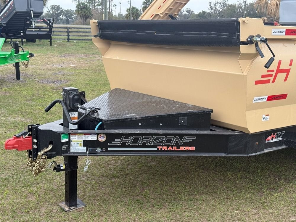 14' HZ7 BP Dump 36" Sides - 8K Axles - 620 Scissor - 14 ply Tires - 2 Speed Jack - DT3 Professional/Dump Trailers - Stryker Dealership Group