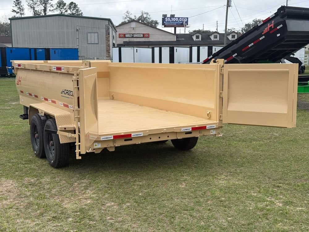 14' HZ7 BP Dump 36" Sides - 8K Axles - 620 Scissor - 14 ply Tires - 2 Speed Jack - DT3 Professional/Dump Trailers - Stryker Dealership Group