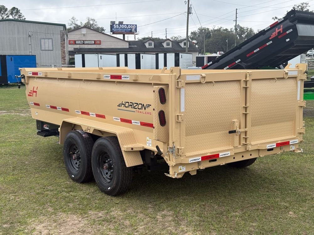 14' HZ7 BP Dump 36" Sides - 8K Axles - 620 Scissor - 14 ply Tires - 2 Speed Jack - DT3 Professional/Dump Trailers - Stryker Dealership Group