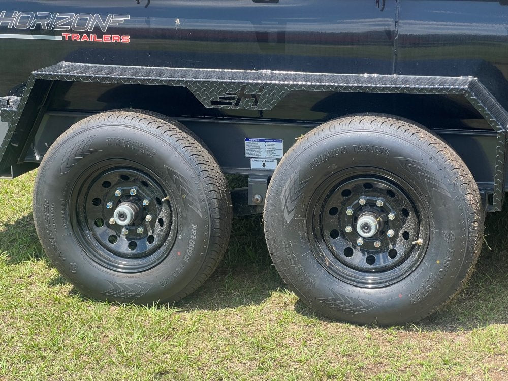 14' HZ7 BP Dump Trailer 2 - 7k Axles 2' Walls - DT3 Professional/Dump Trailers - Stryker Dealership Group