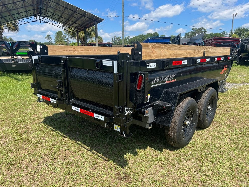 14' HZ7 BP Dump Trailer 2 - 7k Axles 2' Walls - DT3 Professional/Dump Trailers - Stryker Dealership Group