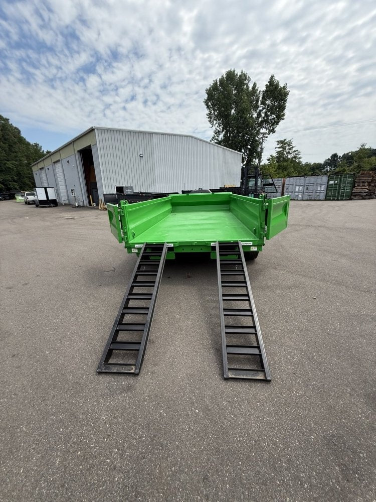 14' HZ7 Dump 24" Sides - 7K Axles - 620 Scissor - Dump Trailers/Dump Trailers - Stryker Dealership Group