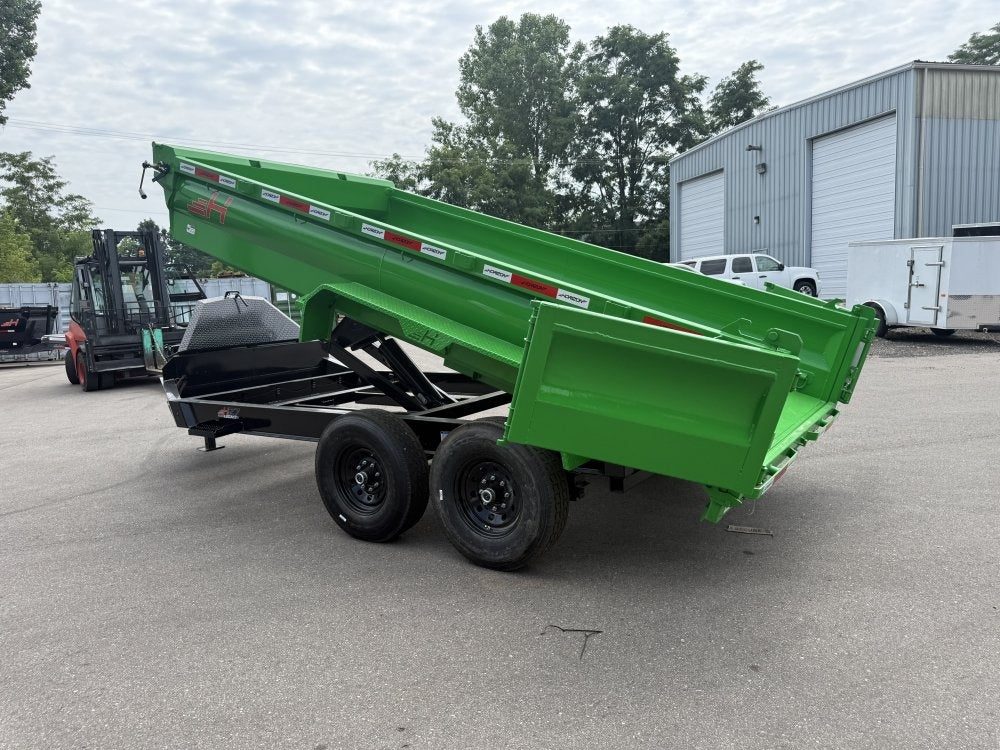 14' HZ7 Dump 24" Sides - 7K Axles - 620 Scissor - DT3 Professional/Dump Trailers - Stryker Dealership Group