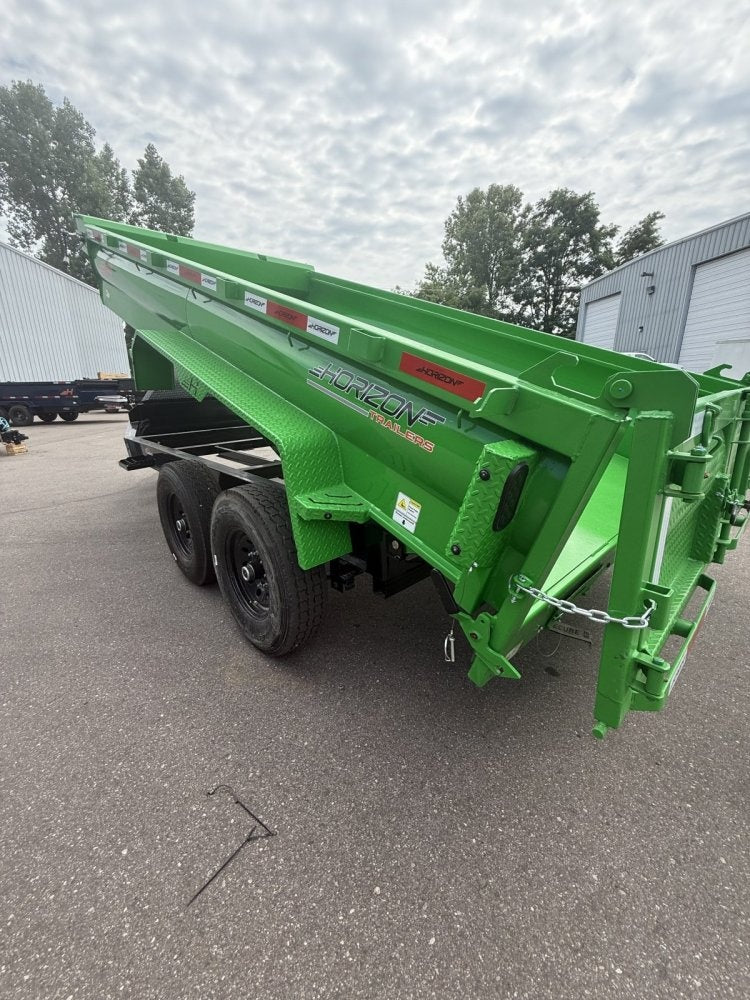 14' HZ7 Dump 24" Sides - 7K Axles - 620 Scissor - DT3 Professional/Dump Trailers - Stryker Dealership Group