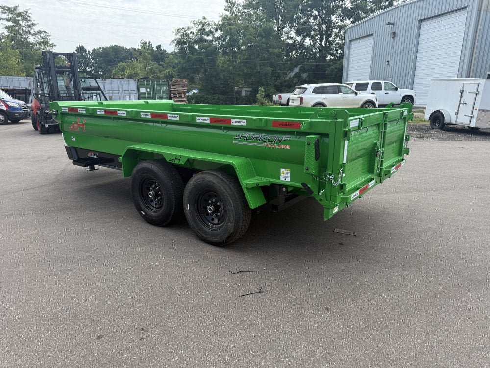 14' HZ7 Dump 24" Sides - 7K Axles - 620 Scissor - Dump Trailers/Dump Trailers - Stryker Dealership Group