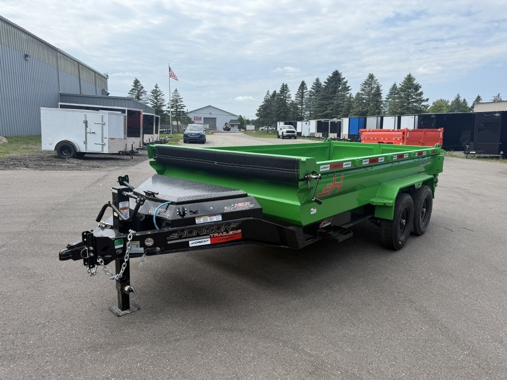 14' HZ7 Dump 24" Sides - 7K Axles - 620 Scissor - DT3 Professional/Dump Trailers - Stryker Dealership Group