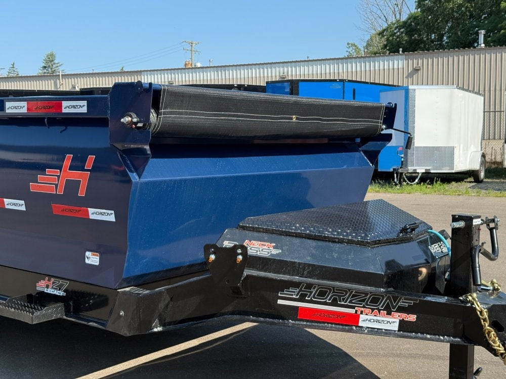 14' HZ7 Dump 36" Sides - 7K Axles - 620 Scissor - Dump Trailers - Stryker Dealership Group