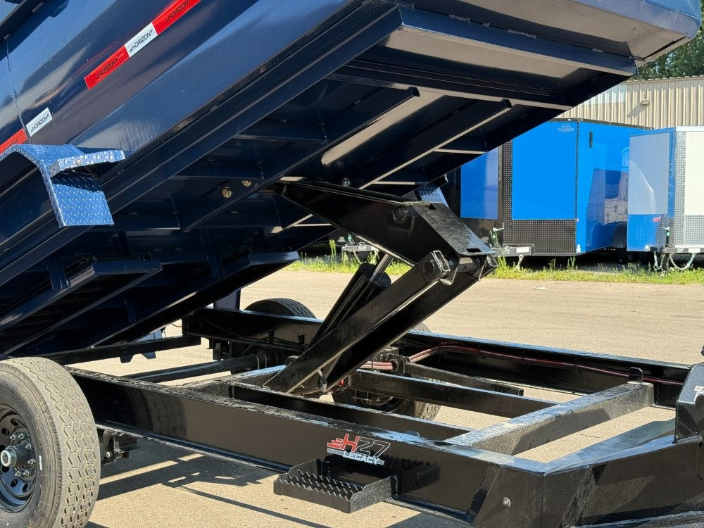 14' HZ7 Dump 36" Sides - 7K Axles - 620 Scissor - Dump Trailers - Stryker Dealership Group