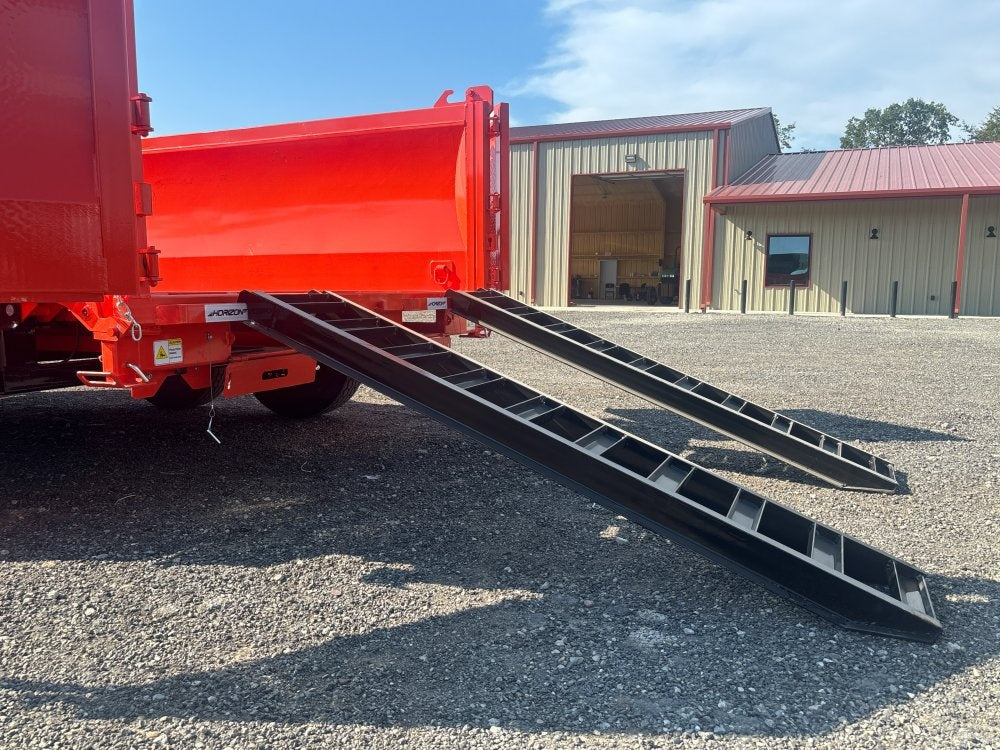 14' HZ7 Dump 36" Sides - 7K Axles - 620 Scissor - Dump Trailers - Stryker Dealership Group
