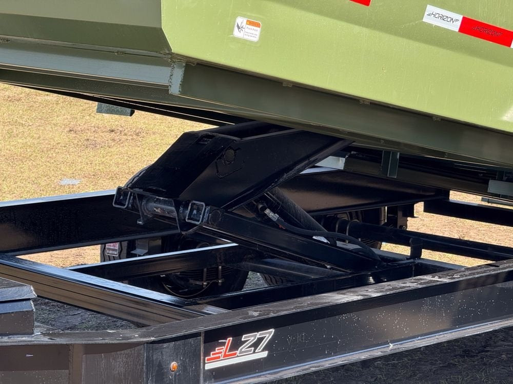 14' LZ7 Dump Trailer 30" Walls - Scissor Lift - 14K GWVR - 14ply Tires - 3 Way Door - Ramps - Dump Trailers - Stryker Dealership Group
