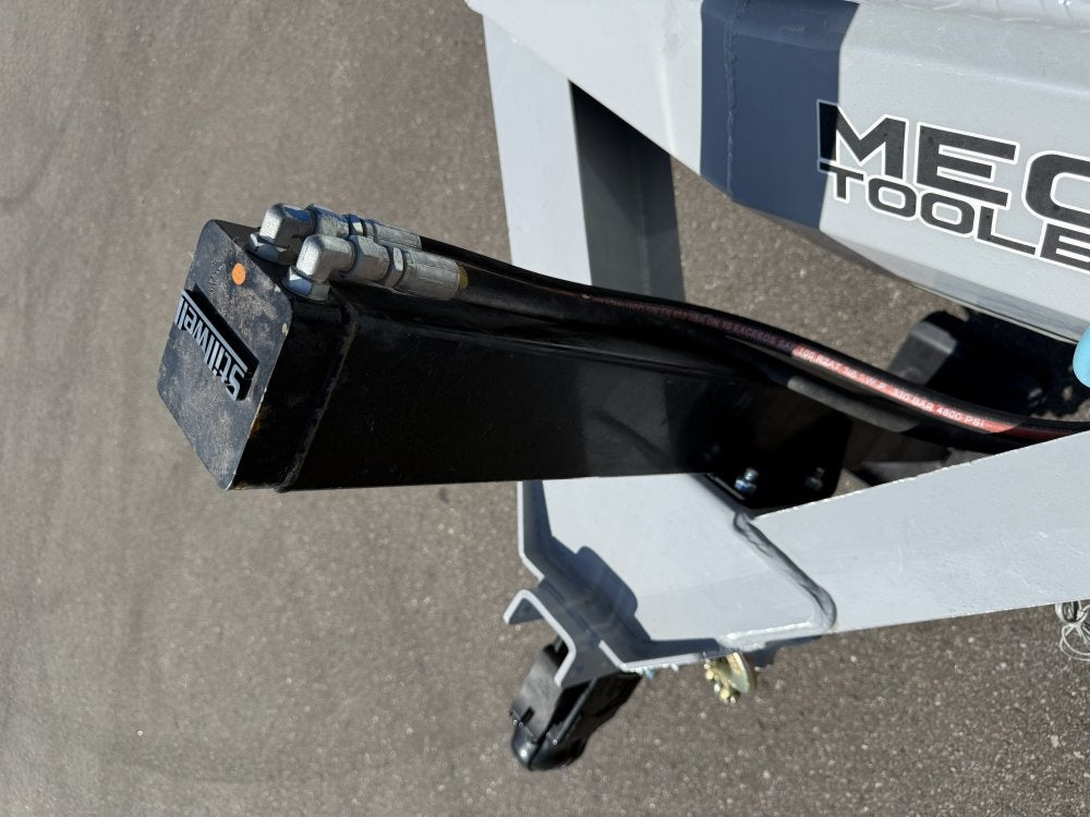 14' LZ7 Dump Trailer 42" Walls - Telescopic Lift - 14K GWVR - Hydraulic Jacks - 3 Way Door - Ramps - Dump Trailers - Stryker Dealership Group