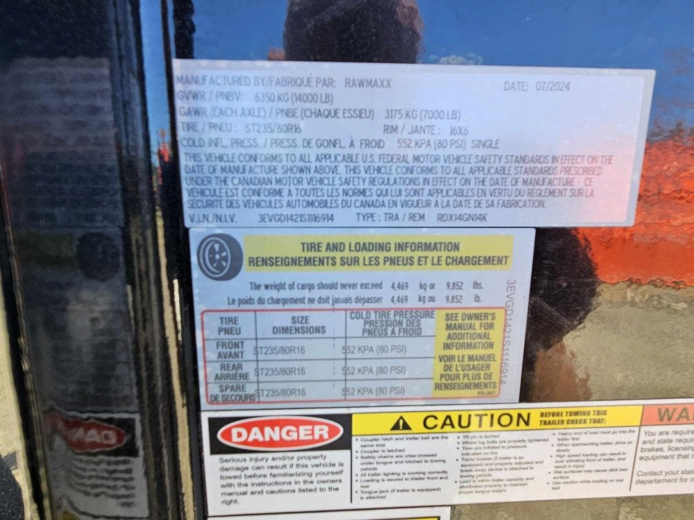 14' RDX GN Roll Off Base (2) 7k Axles - Roll Off Base Trailer/RO 14' Gooseneck - Stryker Dealership Group