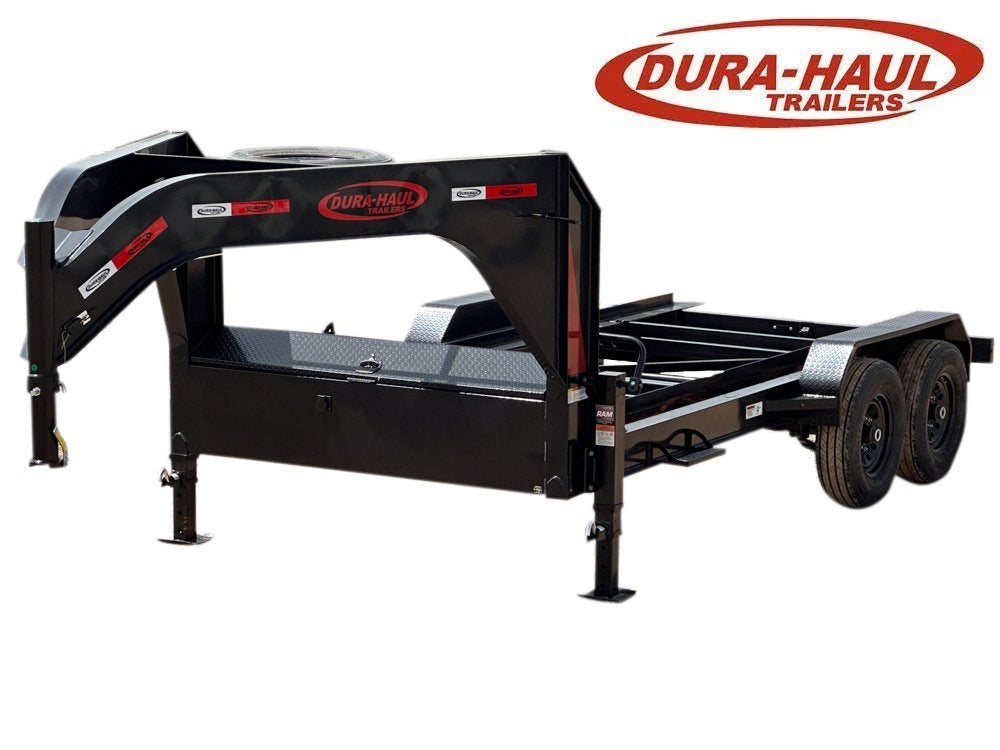 14' RKO GN Roll Off Base Trailer (2) 7K Axles, Winch - Roll Off Base Trailer/RO 14' Gooseneck - Stryker Dealership Group