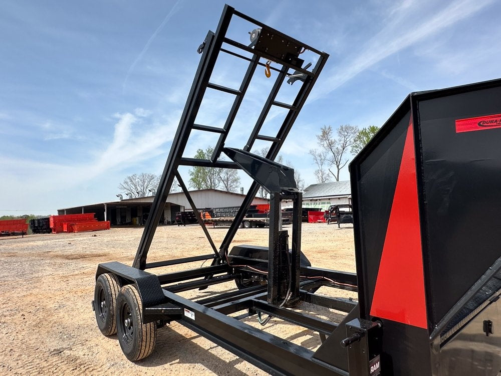 14' RKO GN Roll Off Base Trailer (2) 7K Axles, Winch - 14' Gooseneck/Roll Off Base Trailer - Stryker Dealership Group