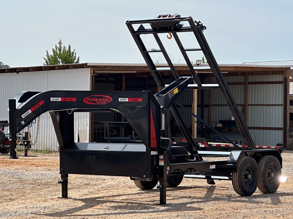 14' RKO GN Roll Off Base Trailer (2) 7K Axles, Winch - 14' Gooseneck/Roll Off Base Trailer - Stryker Dealership Group