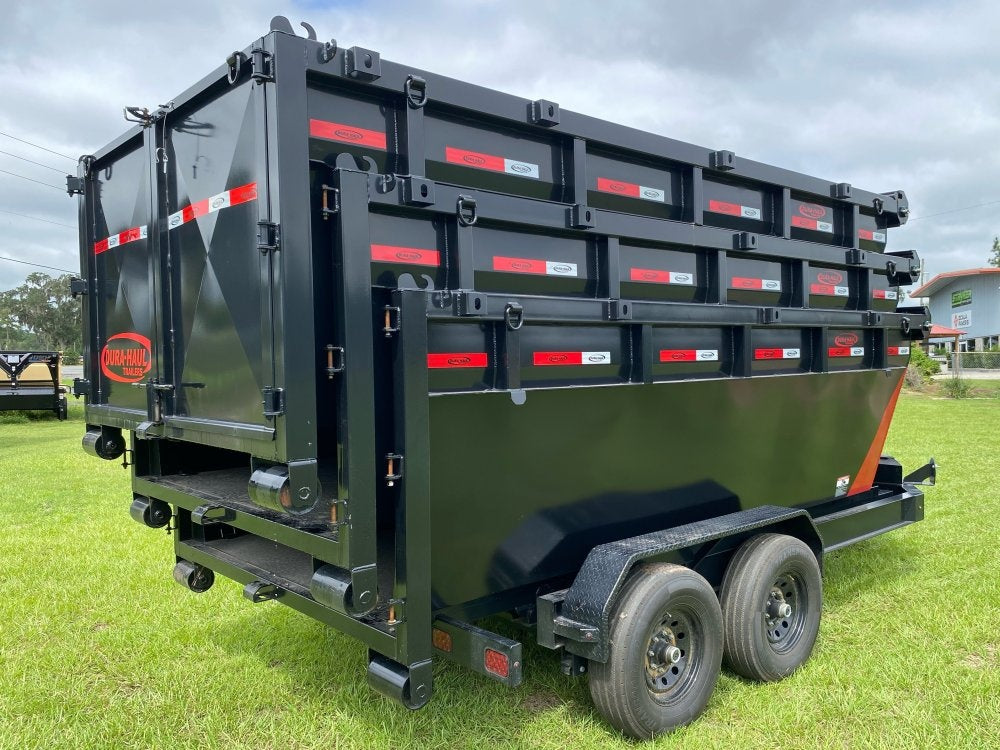 14' RRO Roll Off Base Trailer (2) 7K Axles, Winch - RO 14' Bumper Pull/Roll Off Base Trailer - Stryker Dealership Group