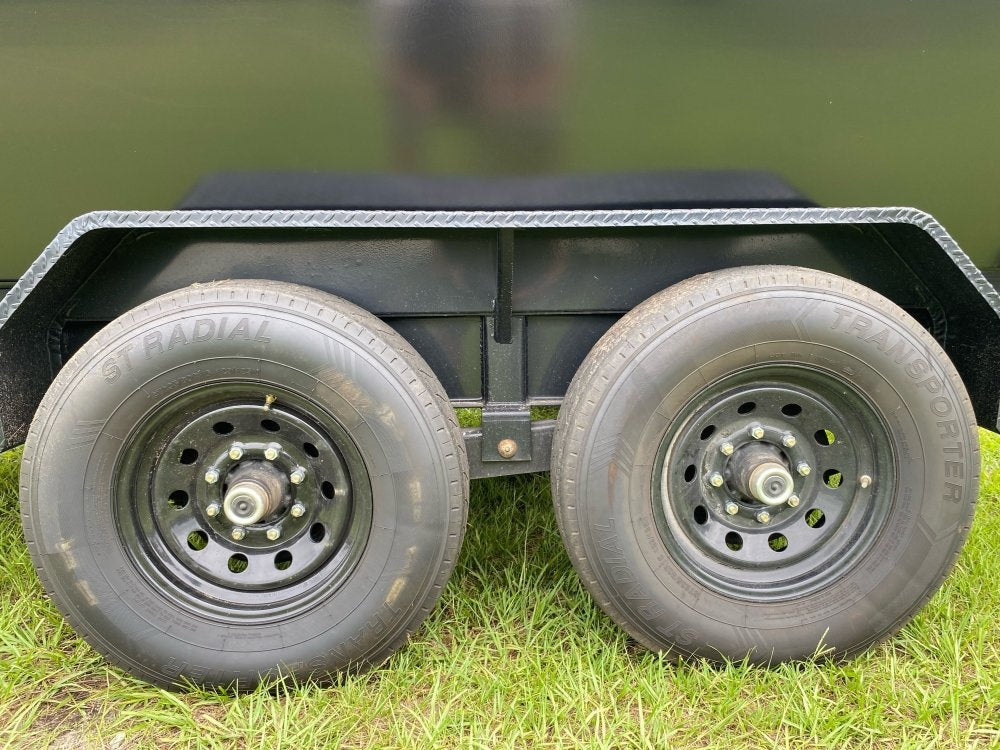 14' RRO Roll Off Base Trailer (2) 7K Axles, Winch - RO 14' Bumper Pull/Roll Off Base Trailer - Stryker Dealership Group