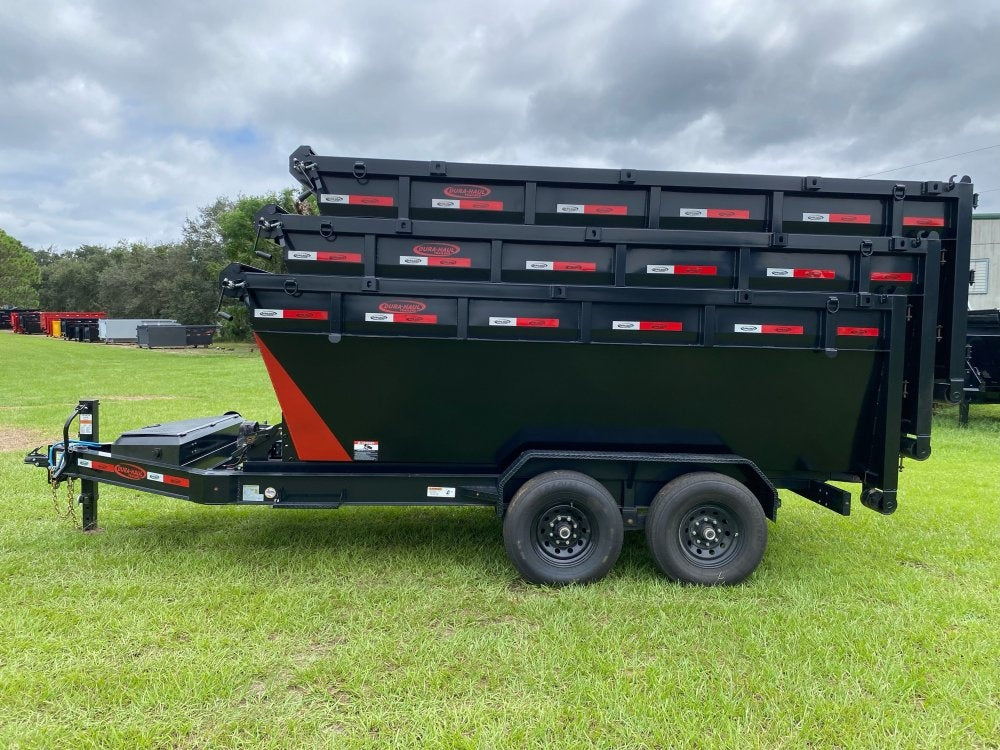 14' RRO Roll Off Base Trailer (2) 7K Axles, Winch - RO 14' Bumper Pull/Roll Off Base Trailer - Stryker Dealership Group