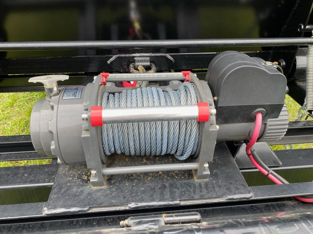 14' RRO Roll Off Base Trailer (2) 7K Axles, Winch - RO 14' Bumper Pull/Roll Off Base Trailer - Stryker Dealership Group