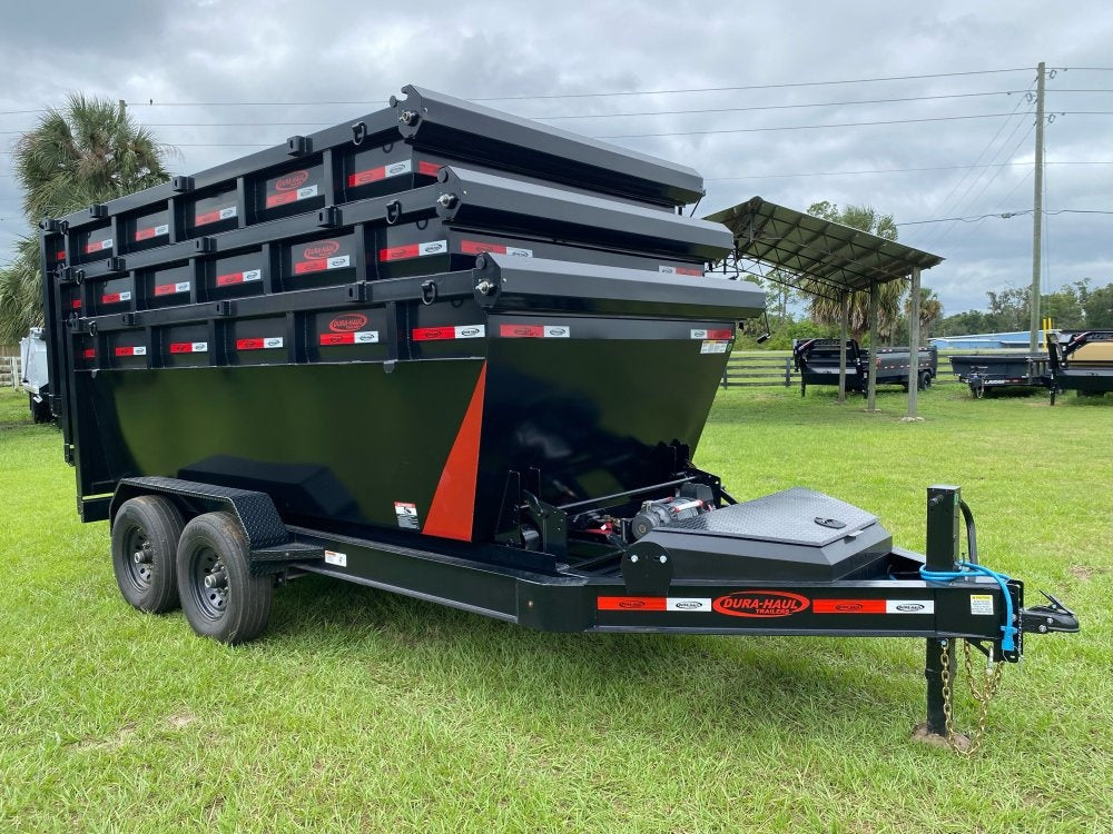 14' RRO Roll Off Base Trailer (2) 7K Axles, Winch - RO 14' Bumper Pull/Roll Off Base Trailer - Stryker Dealership Group