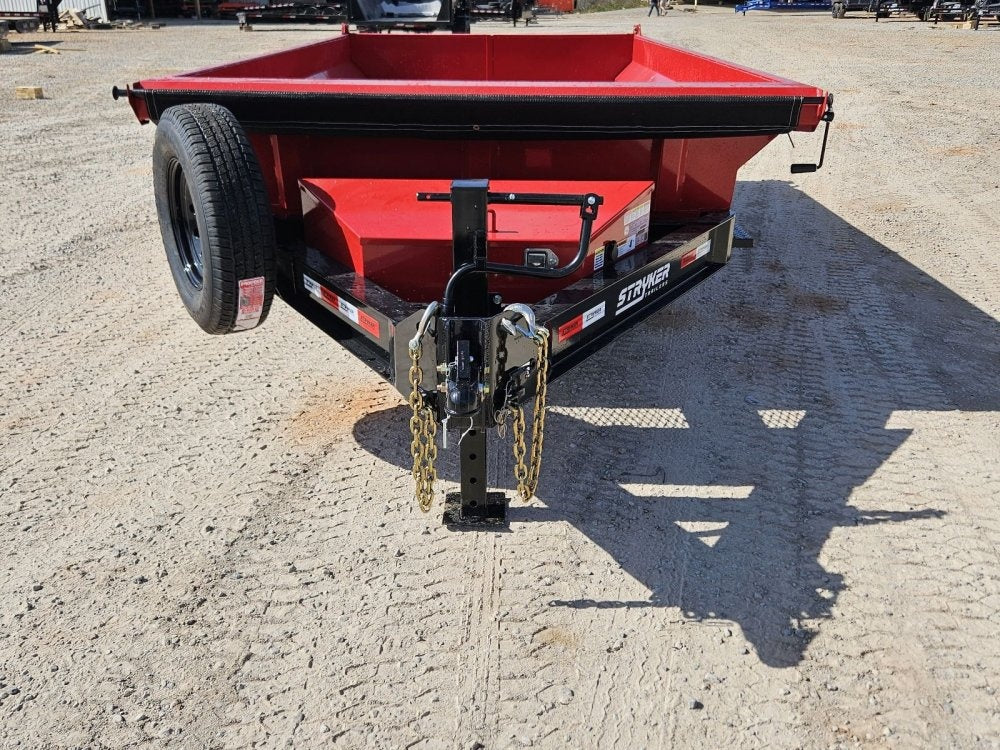 14' Stryker EDT Bumper Pull Dump Trailer 20" Side Walls - (2) 7k Axles - Bumper Pull Dump/Dump Trailers - Stryker Dealership Group