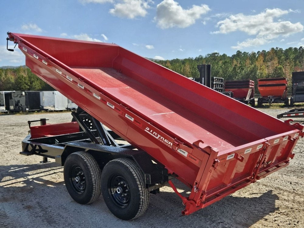 14' Stryker EDT Bumper Pull Dump Trailer 20" Side Walls - (2) 7k Axles - Bumper Pull Dump/Dump Trailers - Stryker Dealership Group