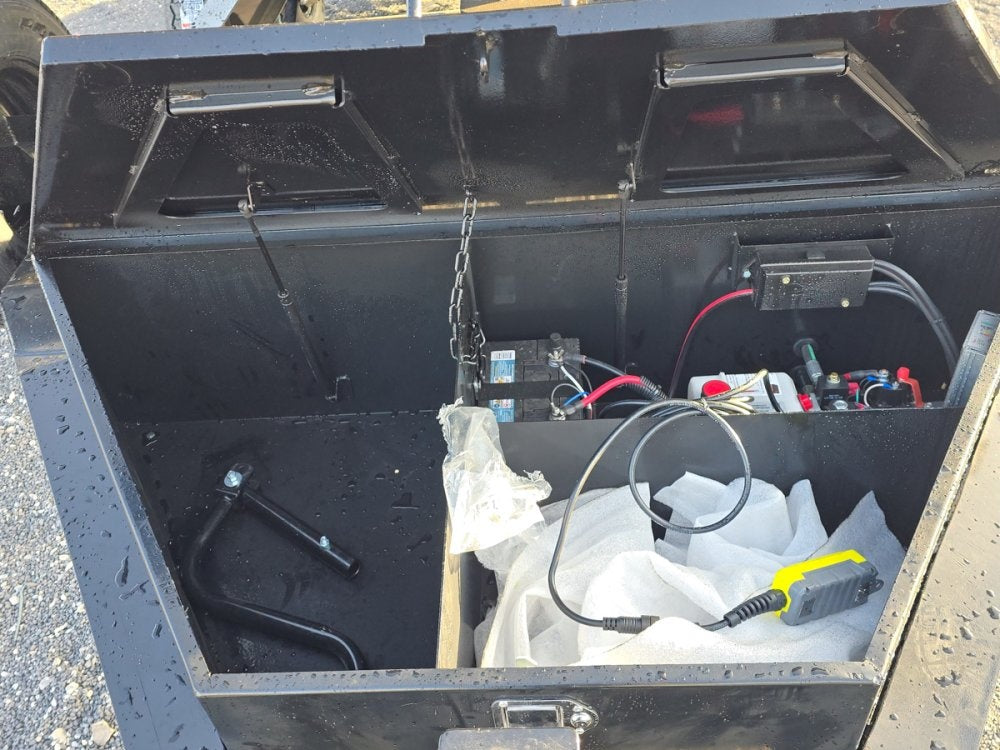 14' Stryker SDT Bumper Pull Dump Trailer 24" Side Walls - (2) 7k Axles - Dump Trailers/DT2 Contractor - Stryker Dealership Group