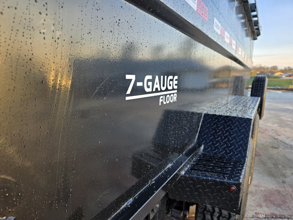 14' Stryker SDT Bumper Pull Dump Trailer 48" Side Walls - (2) 7k Axles - Dump Trailers/DT2 Contractor - Stryker Dealership Group