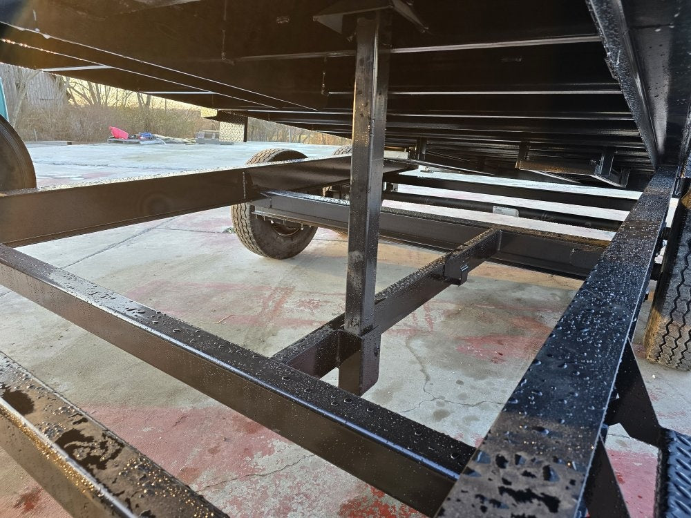 14' Stryker SDT Bumper Pull Dump Trailer 48" Side Walls - (2) 7k Axles - Bumper Pull Dump/Dump Trailers - Stryker Dealership Group