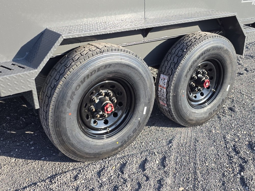 14' Stryker SDT Gooseneck Dump Trailer 36" Side Walls - (2) 8k Axles - Dump Trailers/DT2 Contractor - Stryker Dealership Group